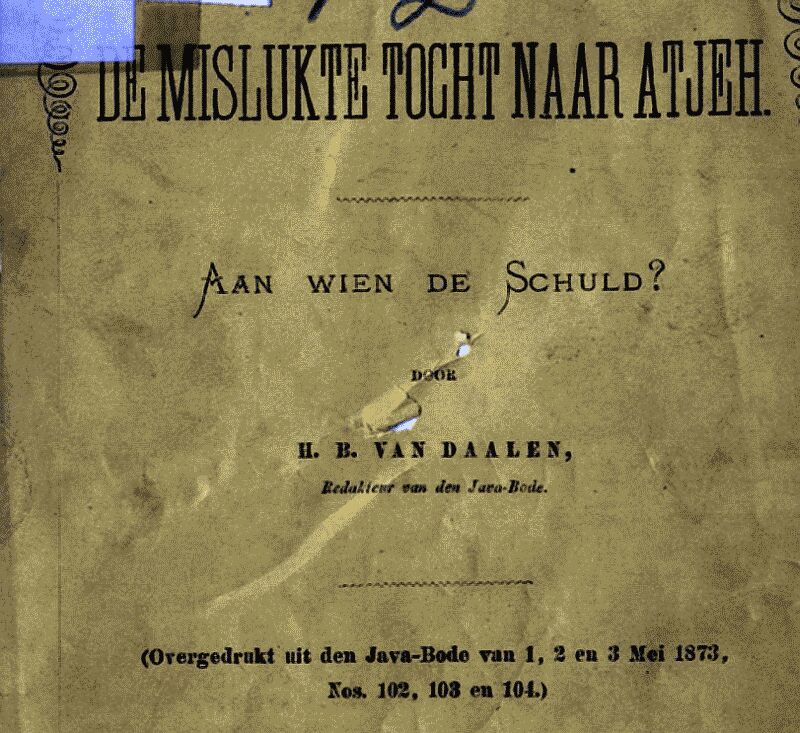  brochure atjeh tocht 1873