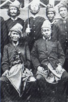 Teuku Umar in KNIL uniform