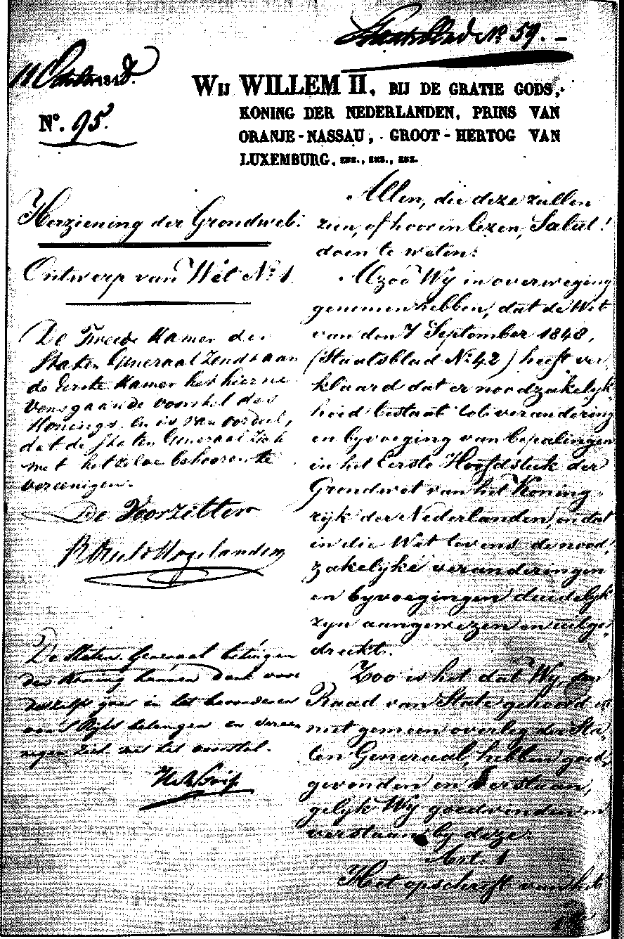 1848grondwet