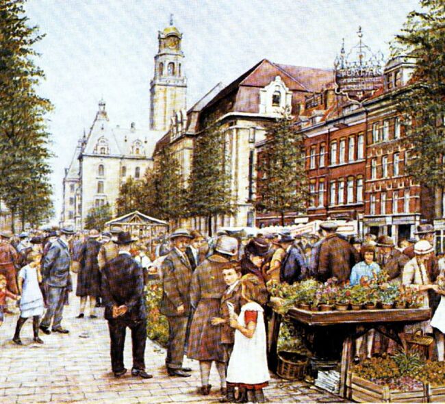 kleurcoolsingelbloemenmarkt