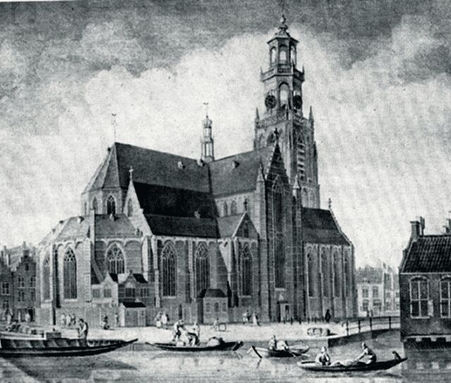 1635 De St. Laurenskerk met spits