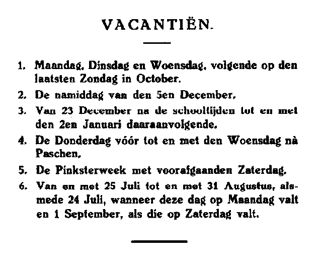 vacantienrapport